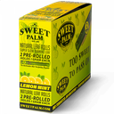 Sweet palm all natural palm leaf tubes Two Pack Lemon mint