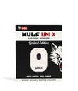 WULF UNI-X .510 CART VAPORIZER - WHITE-RED SPATTER